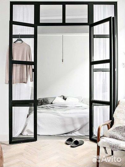 Стеклянные перегородки