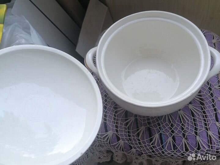 Супница фарфор СССР