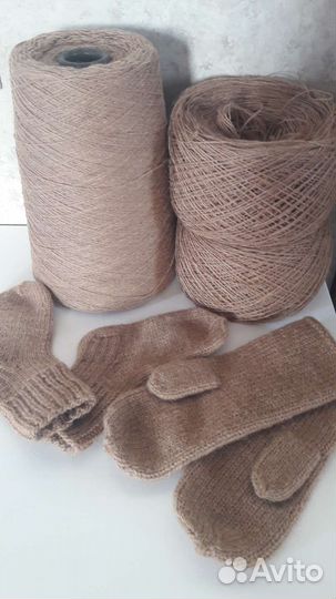 Пряжа для вязания пух верблюжонка