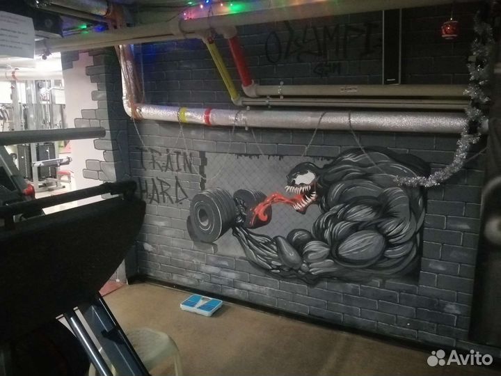 Граффити. Роспись стен. Барельеф. Декорирование