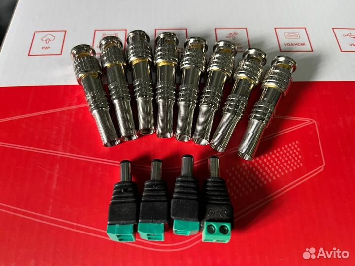 Комплект видеонаблюдения на 4 камеры