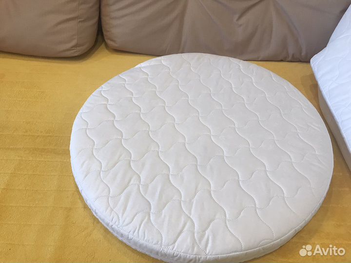 Матрас детский круглый и овальный