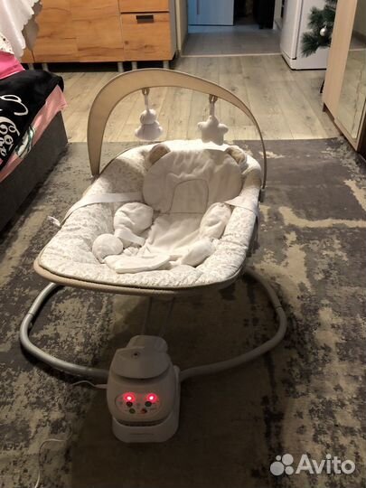 Детская качеля шезлонг электрическая