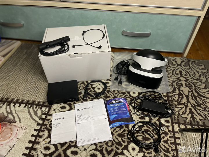 Шлем sony ps4 vr + камера