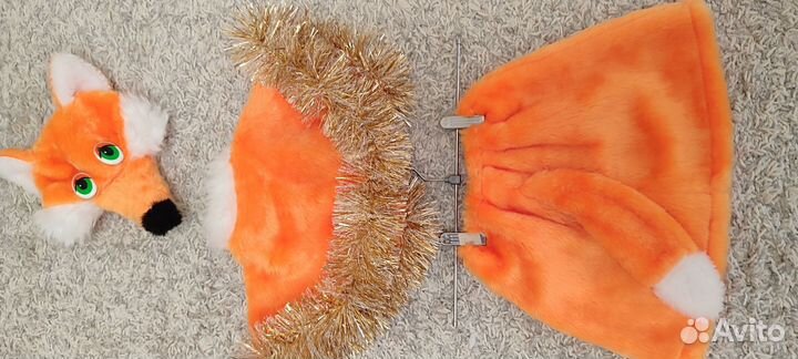 Новогодний костюм лиса 92