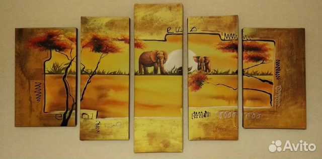 Картина триптих