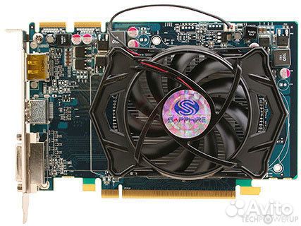 Видеокарта hd 5570 sapphire 512