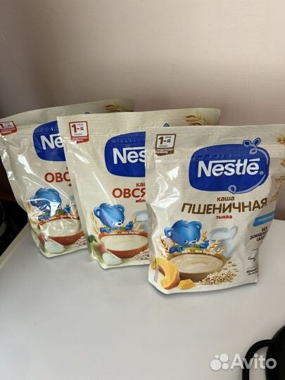 Детские каши молочные