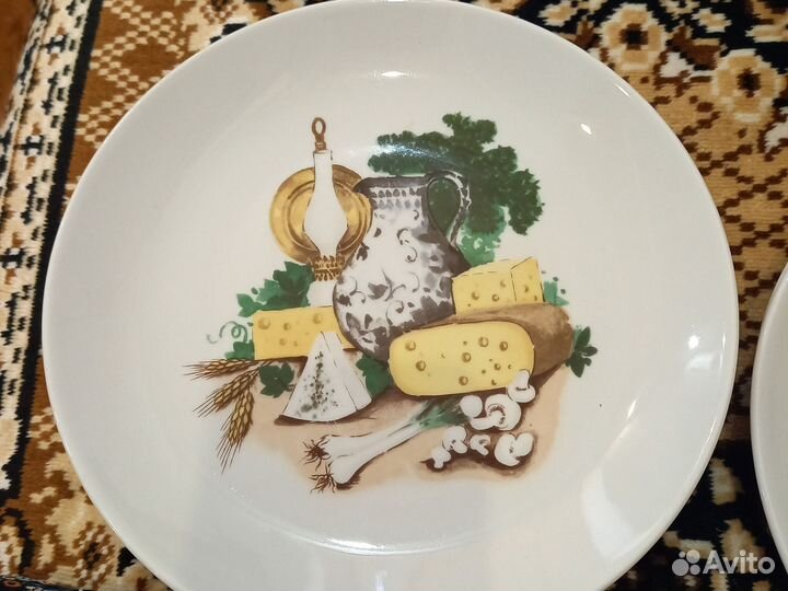 Винтажные тарелки 