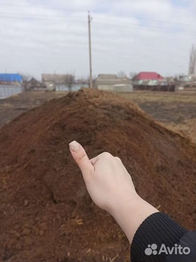 Перегной, навоз коровий, чернозём