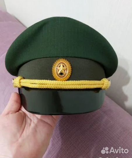 Фуражка военная зеленая