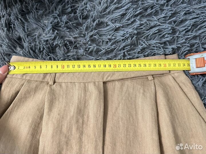 Шорты классические Лен/Вискоза бермуды Sasha Skvo