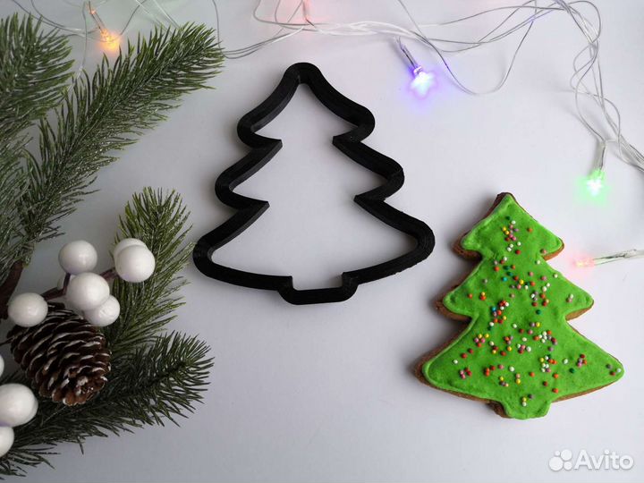 Вырубки (формочки) для пряников, печенья.Новый год