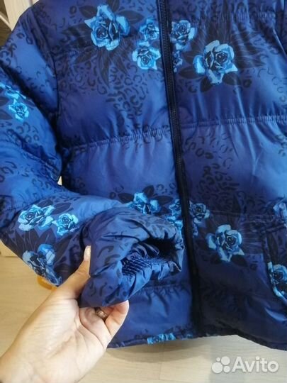 Пуховик для девочки 146