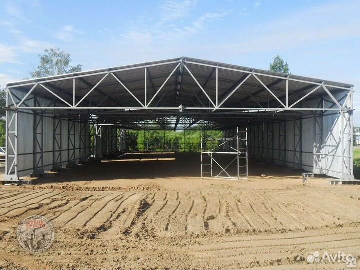 Ангары для зернохранилища