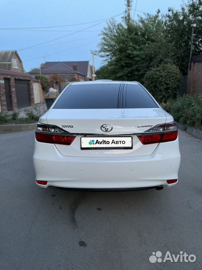 Toyota Camry 2.5 AT, 2015, 158 000 км