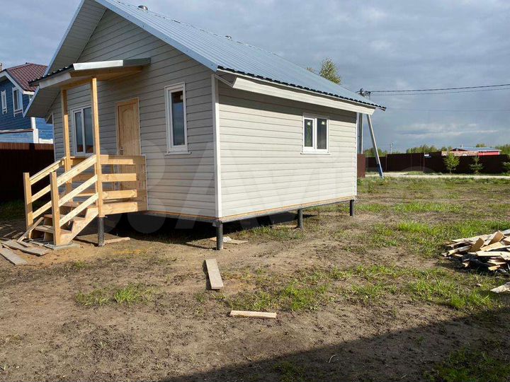 Дом 33 м² на участке 8 сот.