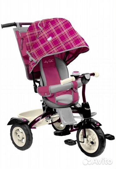 Трехколесный велосипед nika 2 в 1