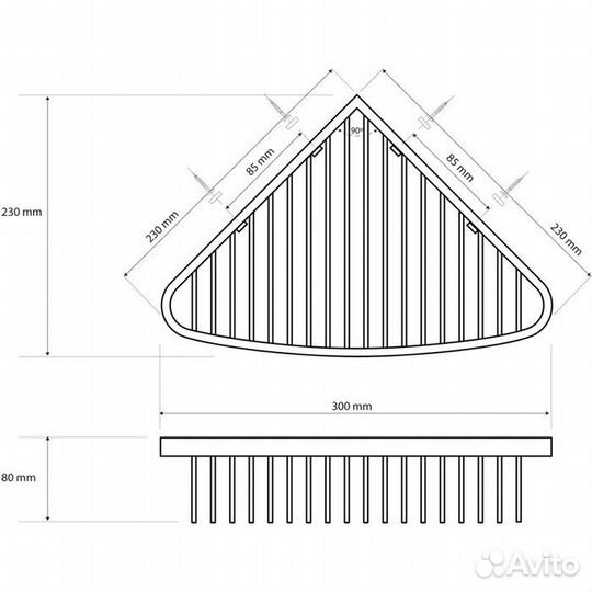 Мыльница-решетка