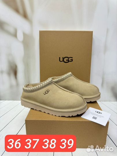 Бабуши UGG Tasman Slipper Burnt замша /36-40