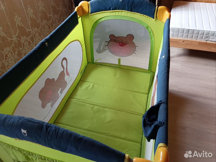 Манеж кровать Capella Lion Happy Zoo