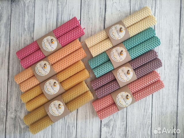 Свечи,свечи из вощины