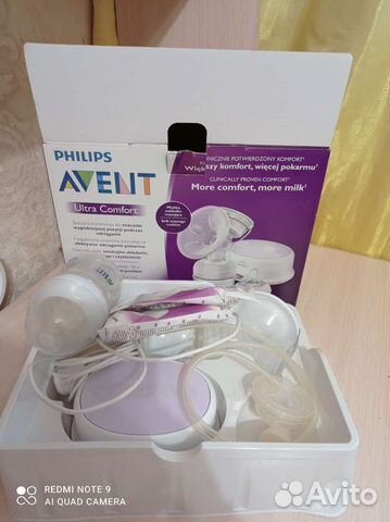 Молокоотсос avent электрический