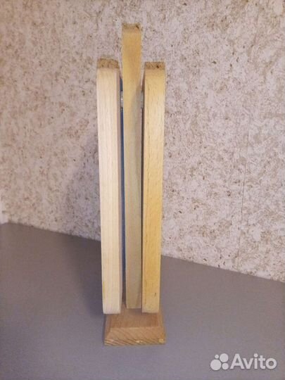 Набор разделочных досок на подставке, дерево