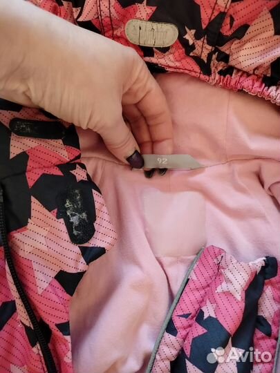Комбинезон демисезонный 86 92 для девочки