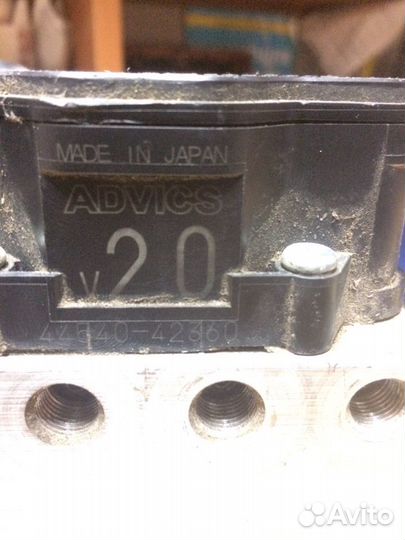 Блок абс toyota rav 4 ca40