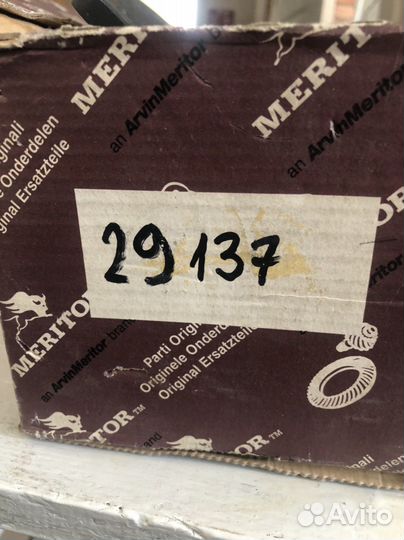 Колодки тормозные Meritor C duco WVA 29137 volvo