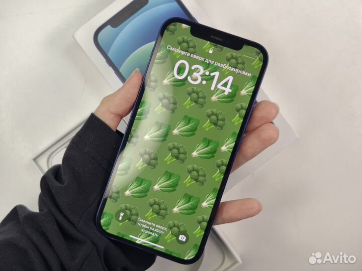С коробкой iPhone 12 256 Gb sim+esim