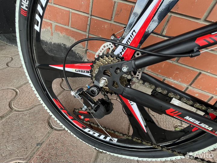 Велосипед новый складной на литых дисках