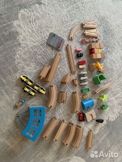 Деревянная железная дорога IKEA