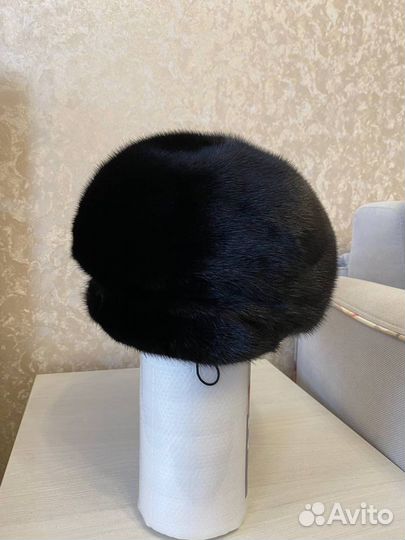 Женский норковый берет