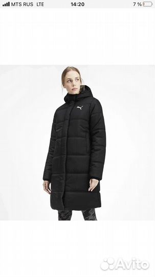 Пуховик puma оригинал женский