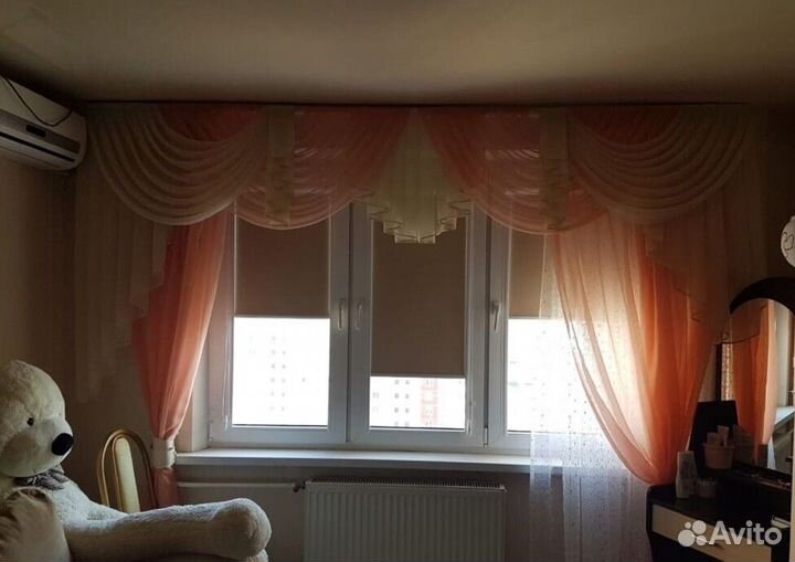 Кассетные рулонные шторы для детской O084