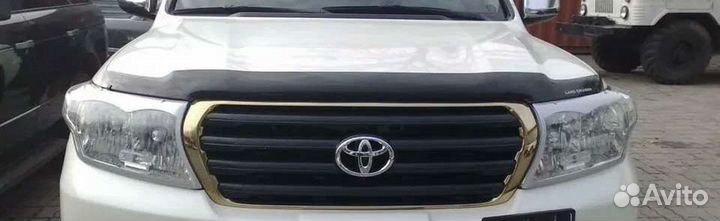 Дефлектор капота(мухобойка) на Lend Cruiser 200