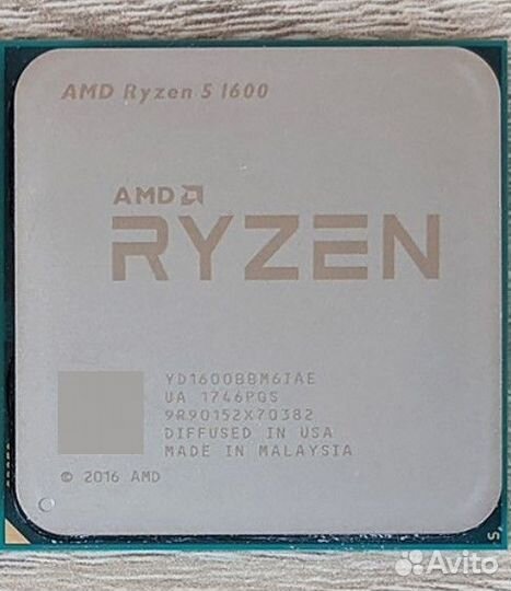Процессор Ryzen 5 1600