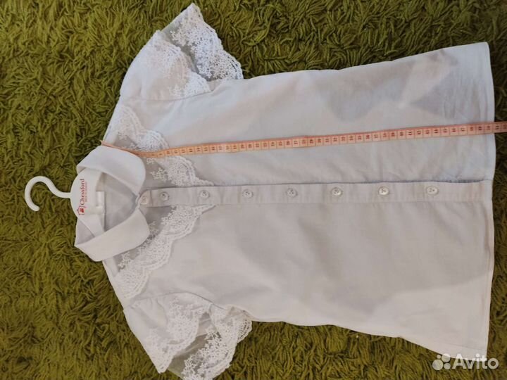 Рубашка школьна 134