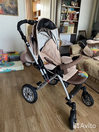 Коляска прогулочная capella s803wf