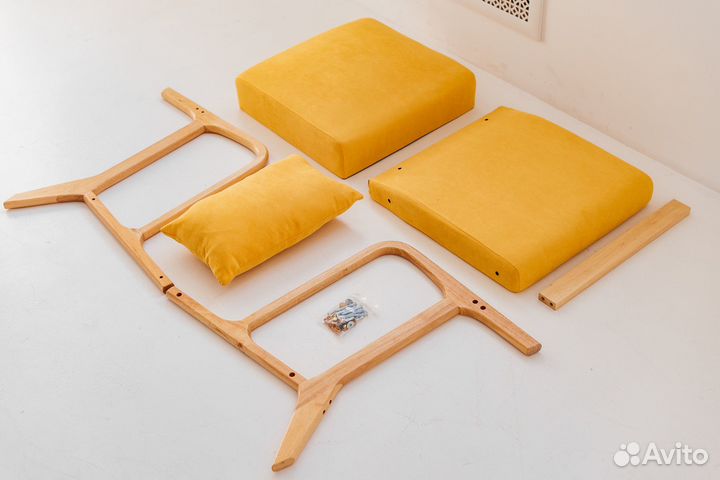 Кресло из натурального каучука