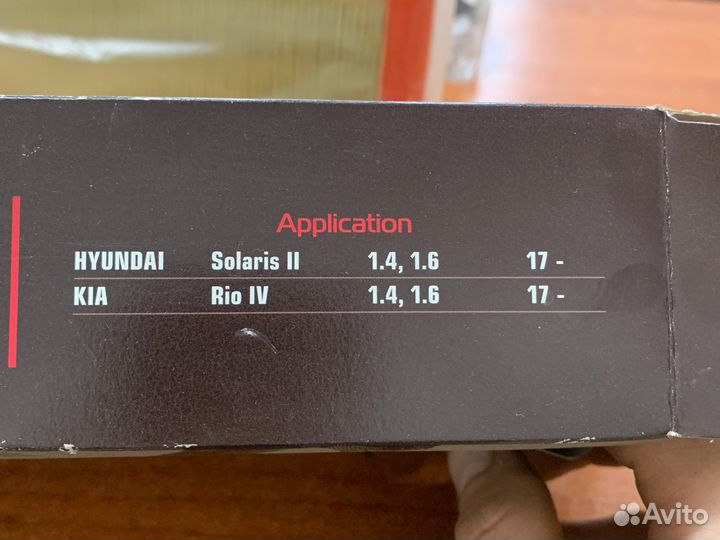 Воздушный фильтр kia, hyundai