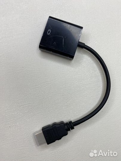 Переходник с hdmi vga