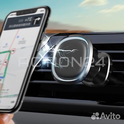 Автомобильный магнитный держатель смартфона Flovem