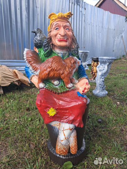 Садовые фигуры из гипса