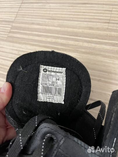 Коньки хоккейные детские nordway 200