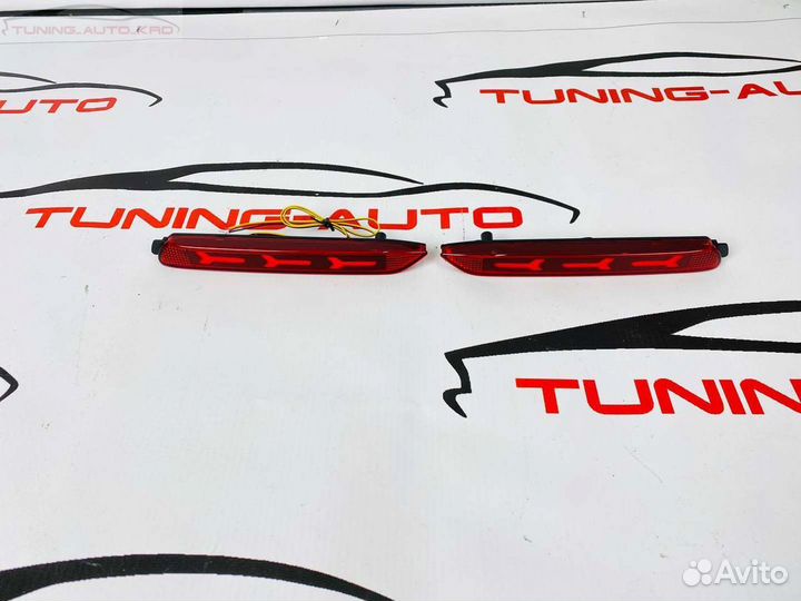 Катафоты в задний бампер Toyota Camry 50 Q1329