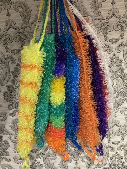 Мочалка ручной работы