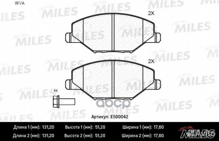 Колодки тормозные передние (Смесь ceramic) VW P
